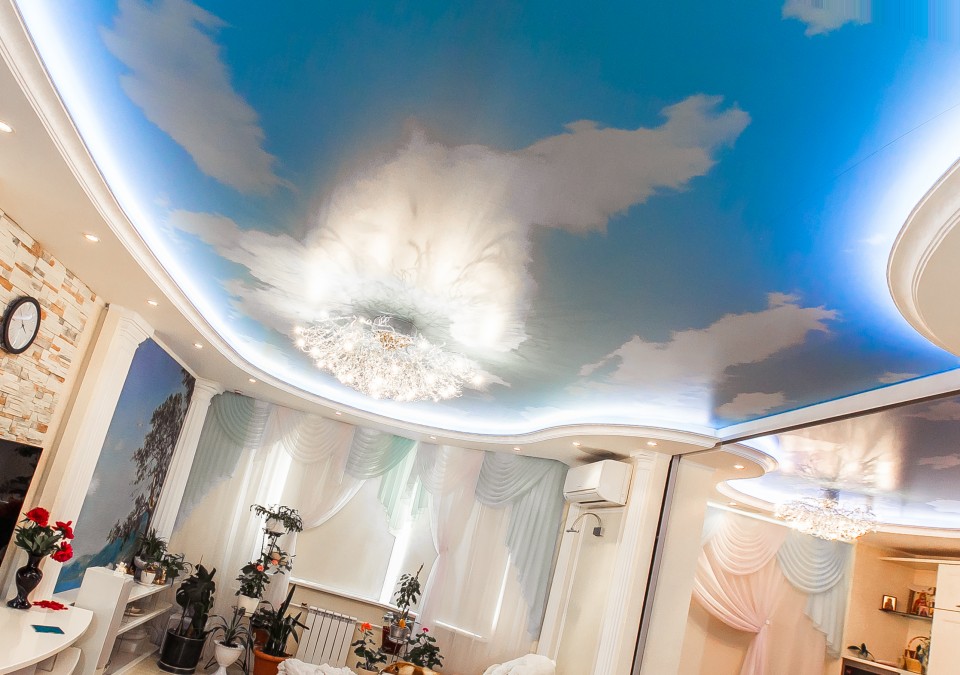 Заказать потолок с фотопечатью в г. Новохопёрск